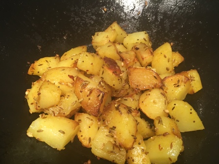 Spiced potatoes